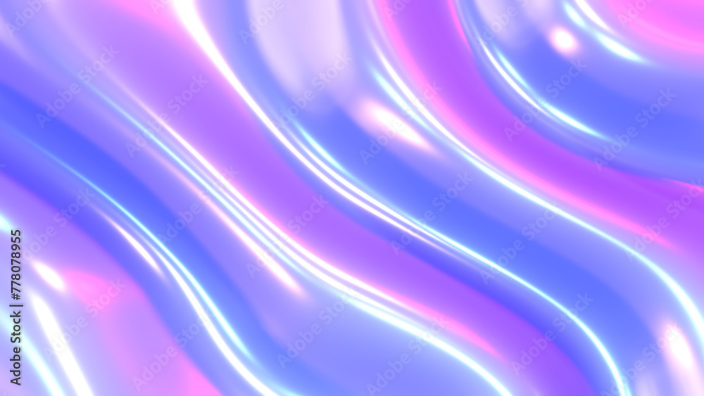 Obraz premium Purple blue plastic shiny background, latex glossy texture pattern wallpaper.