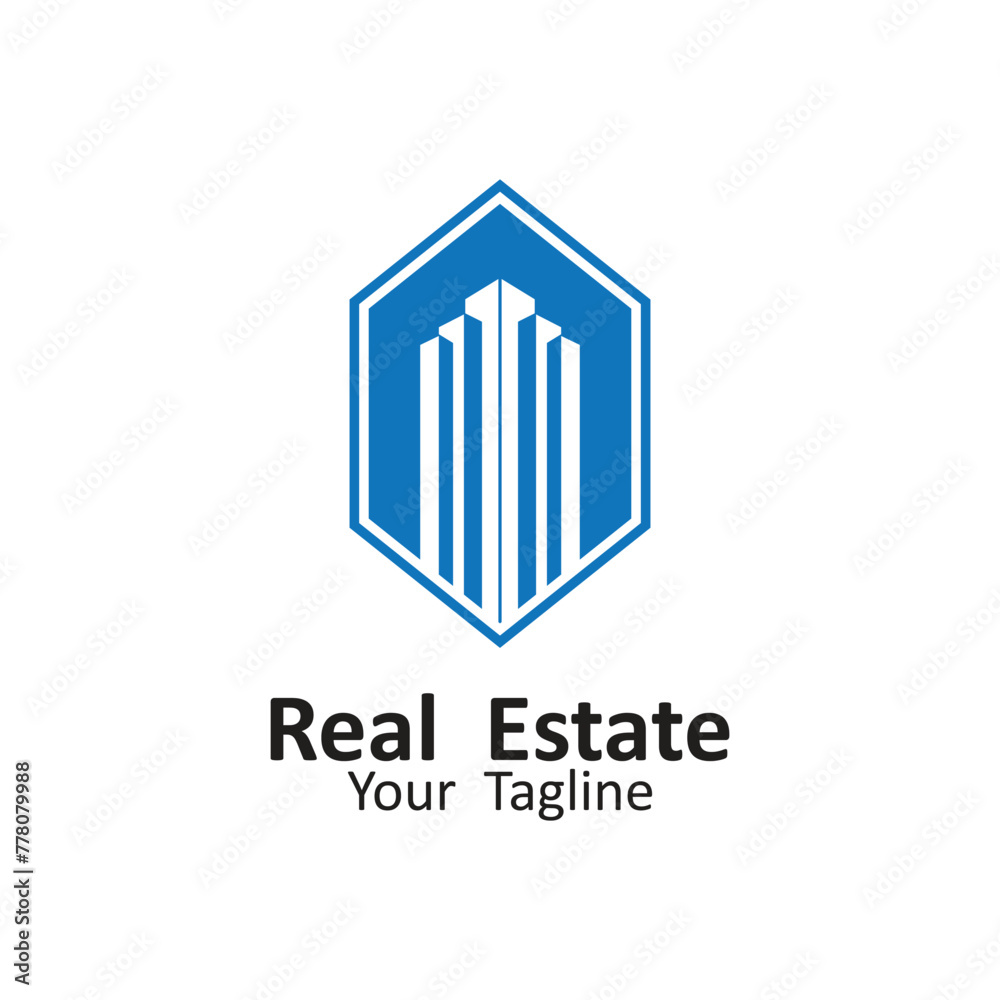 Real estate logo. This logo is ideal for real estate company, property development company and similar. Real estate logo. This logo is ideal for real estate company, property development company and similar.