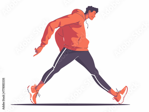 morning stretch : illustrated