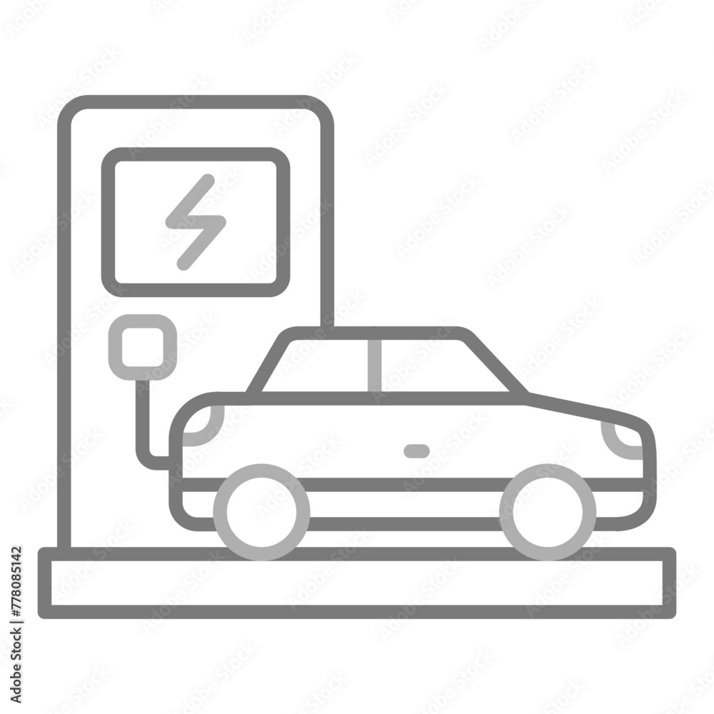 Charging Station Icon Charging Station Icon