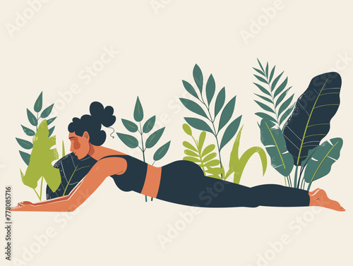 yogi in restorative yoga session