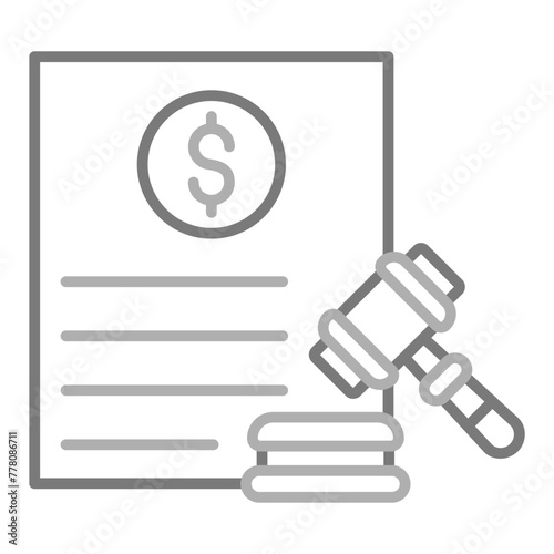 Financial Laws Icon