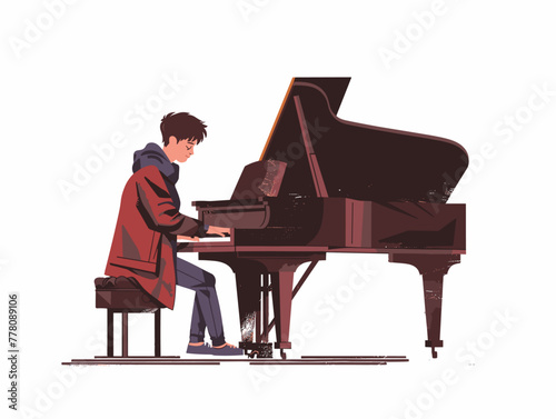 the dedicated pianist