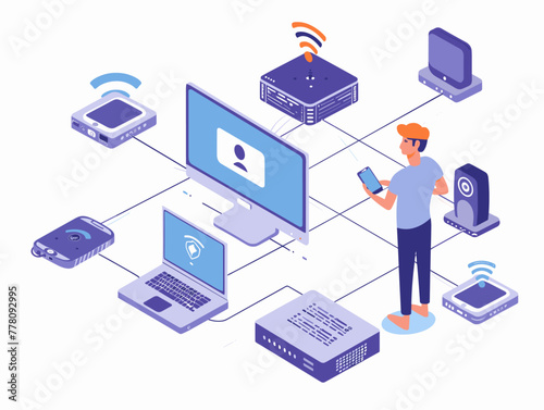 cyber security professional monitor network devices