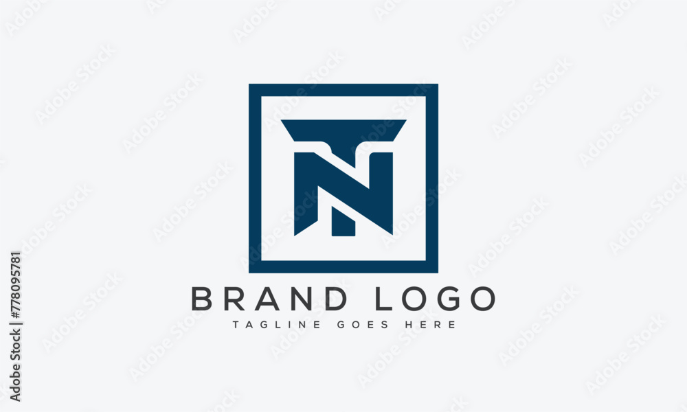 letter TN logo design vector template design for brand letter TN logo design vector template design for brand