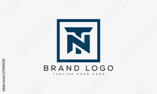 letter TN logo design vector template design for brand