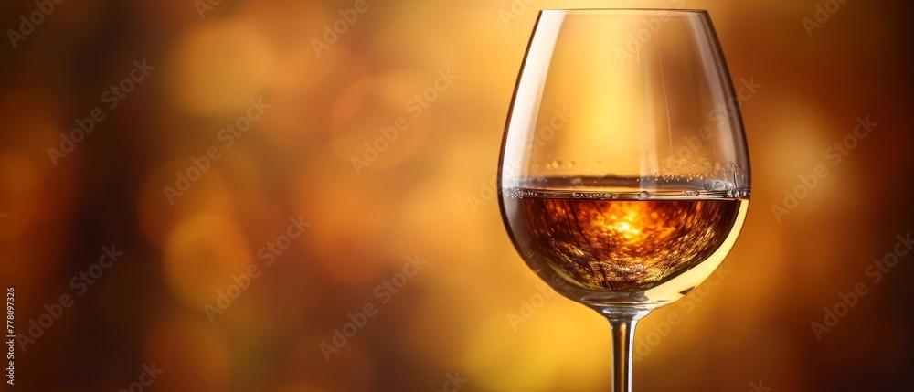 a glass of wine sitting on top of a table next to a blurry image of a light brown background. a glass of wine sitting on top of a table next to a blurry image of a light brown background.