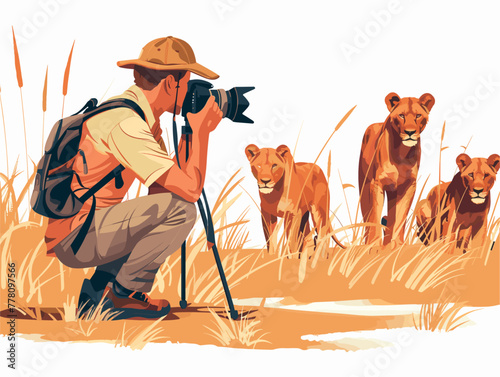 waiting for the lions