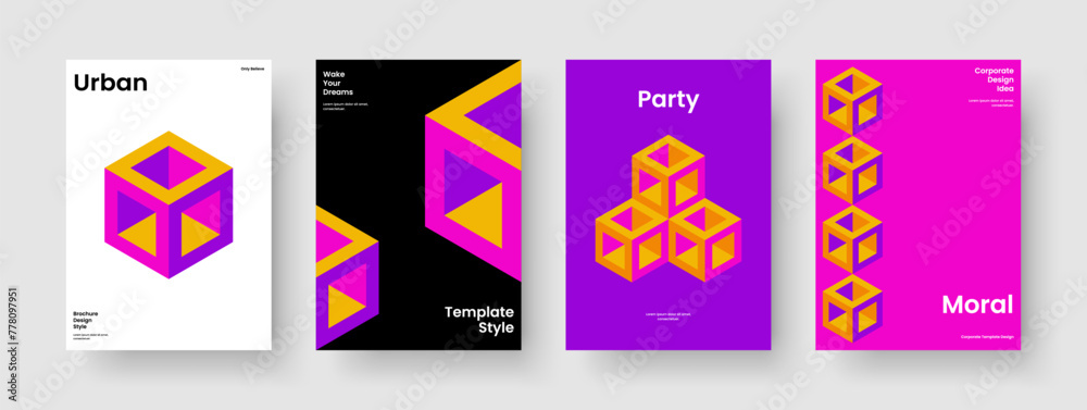 Creative Flyer Design. Abstract Report Template. Isolated Brochure Layout. Book Cover. Poster. Background. Banner. Business Presentation. Magazine. Handbill. Catalog. Portfolio. Brand Identity