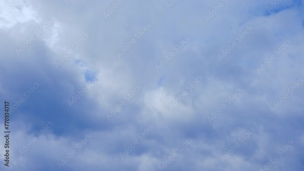 blue sky with clouds.time lapse blue sky with clouds.time lapse