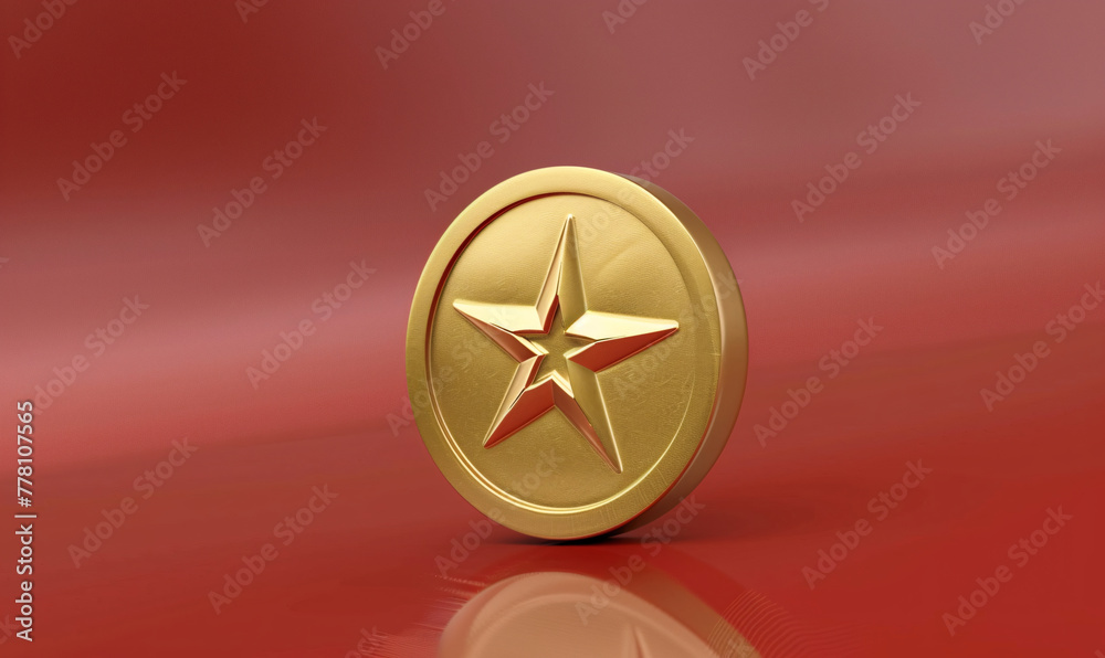 3D financial investment and financial management creative gold coins, 3D rendering of golden currency financial concept 3D financial investment and financial management creative gold coins, 3D rendering of golden currency financial concept