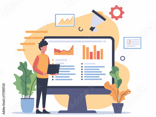 content creator expert animated illustration