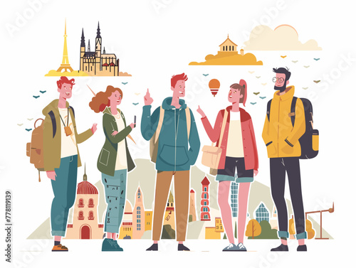 city tour: animated