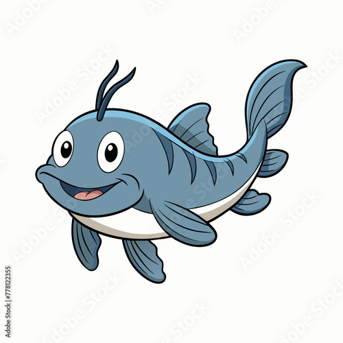 A Funny Happy Corydoras Catfish