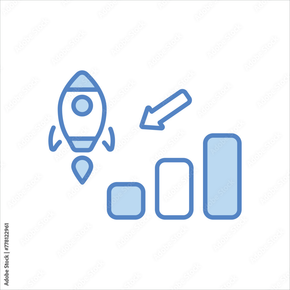 Decrease Icon editable stock vector icon Decrease Icon editable stock vector icon