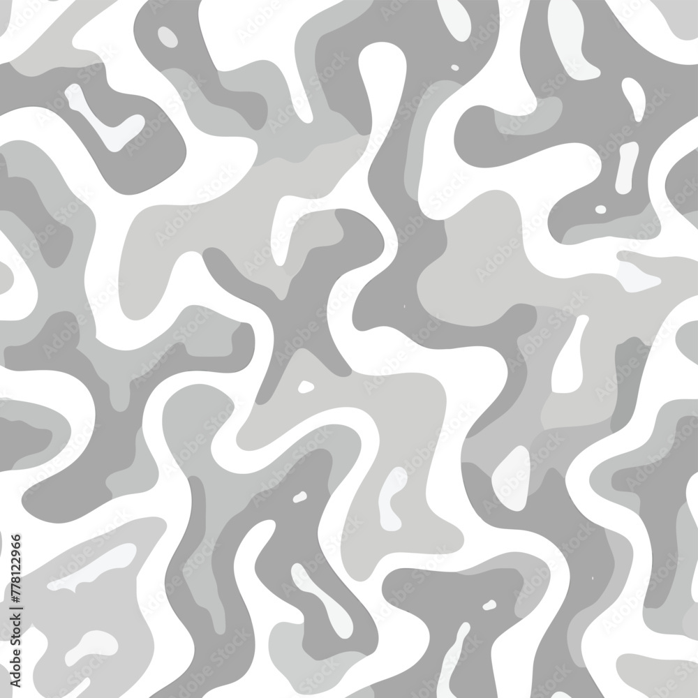 Vector Seamless Watercolor Pattern colorful Design a colorful vintage background with  hand-drawn with grey wavy lines