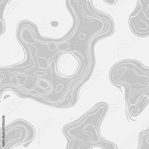 Vector Seamless Watercolor Pattern colorful Design a colorful vintage background with  hand-drawn with grey wavy lines