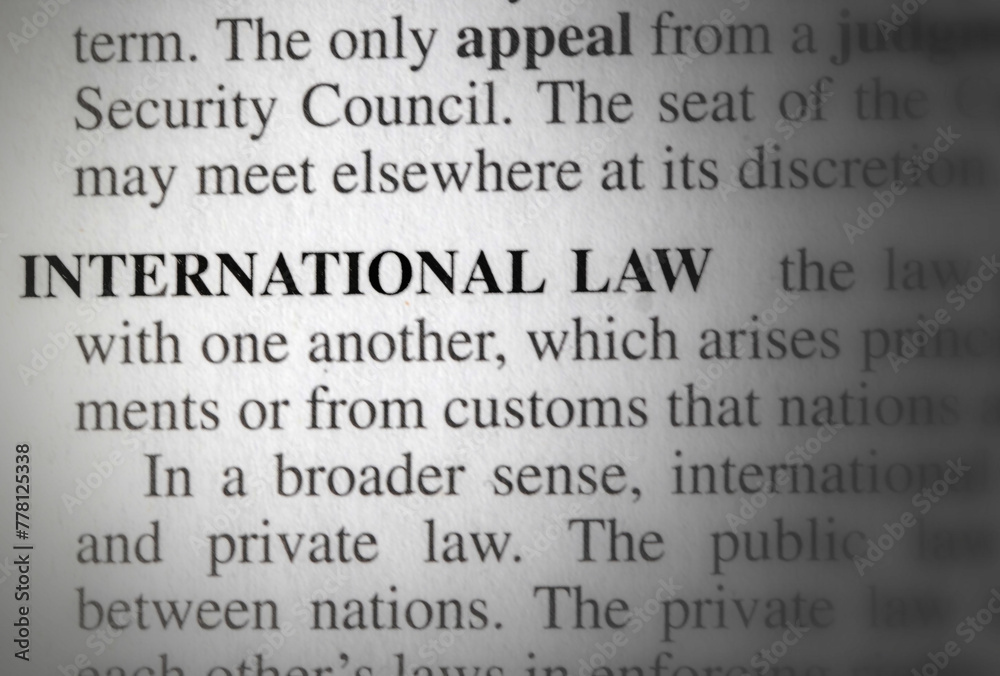 international law international law