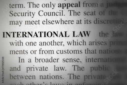 international law photo