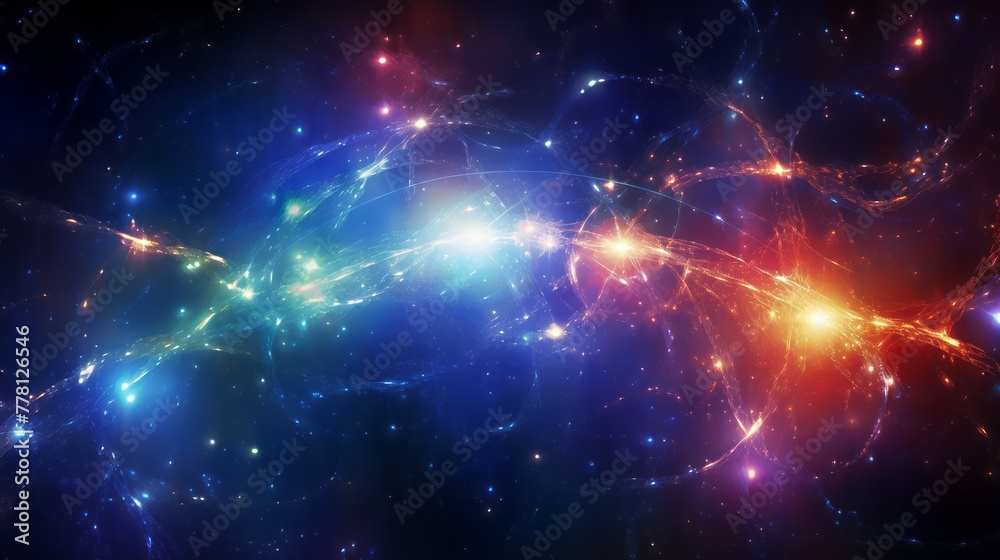Cosmic connections, the interplay of celestial forces Cosmic connections, the interplay of celestial forces