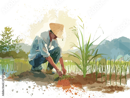 man's cultivation