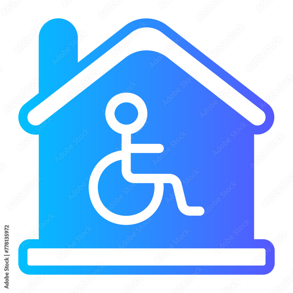 house gradient icon house gradient icon