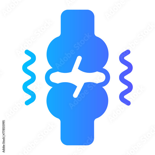 osteoporosis gradient icon