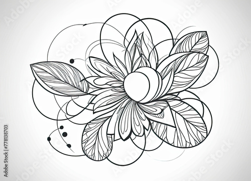 abstract floral background