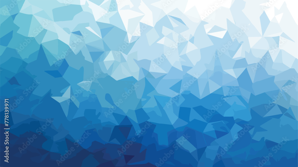 Light BLUE vector polygon abstract background. Geomet