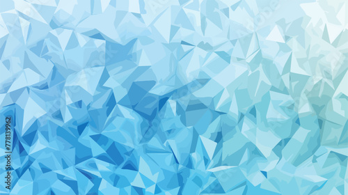 Light BLUE vector polygon abstract background. Geomet