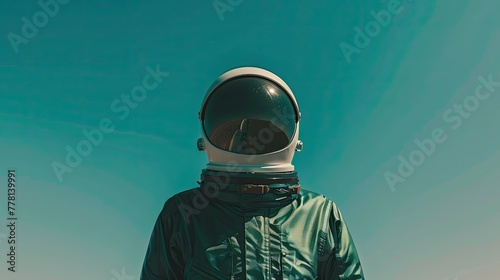 Astronaut Contemplating the Cosmos, Dual Reality