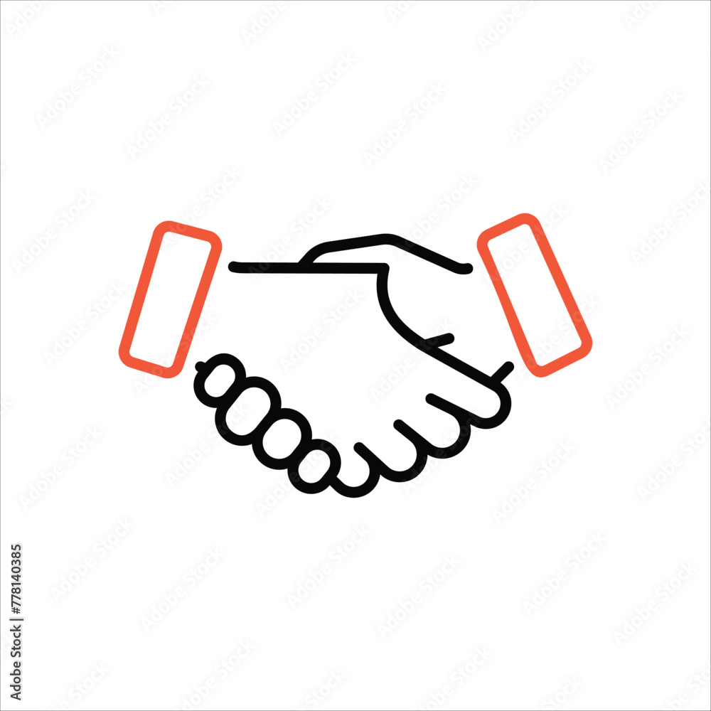 Partnership Icon editable stock vector icon Partnership Icon editable stock vector icon