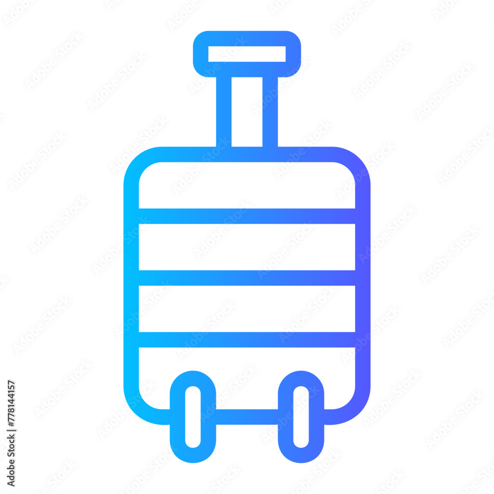 luggage gradient icon luggage gradient icon