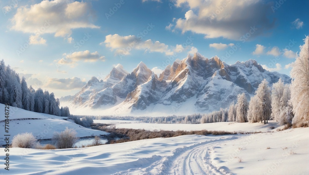 snow covered mountains snow covered mountains