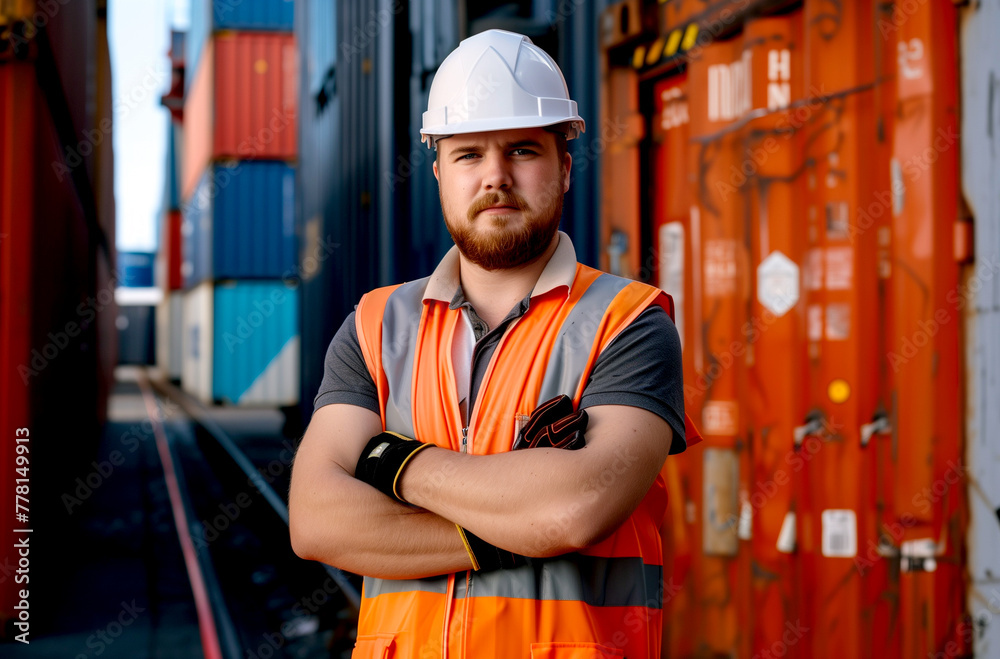 Safety Inspector at the Container Terminal Safety Inspector at the Container Terminal