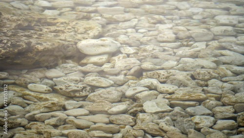 stones in water