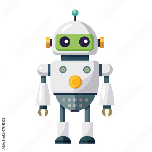 Robots and chatbots, AI bots characters, vector cartoon vector future mascots