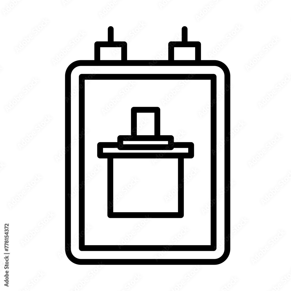Poster line icon Poster line icon
