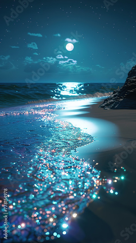 The Sea Under the Starry Sky