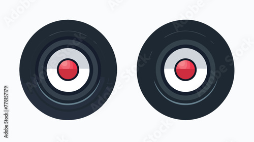 Volume mute icon. Vectors related to audio. Flat vector