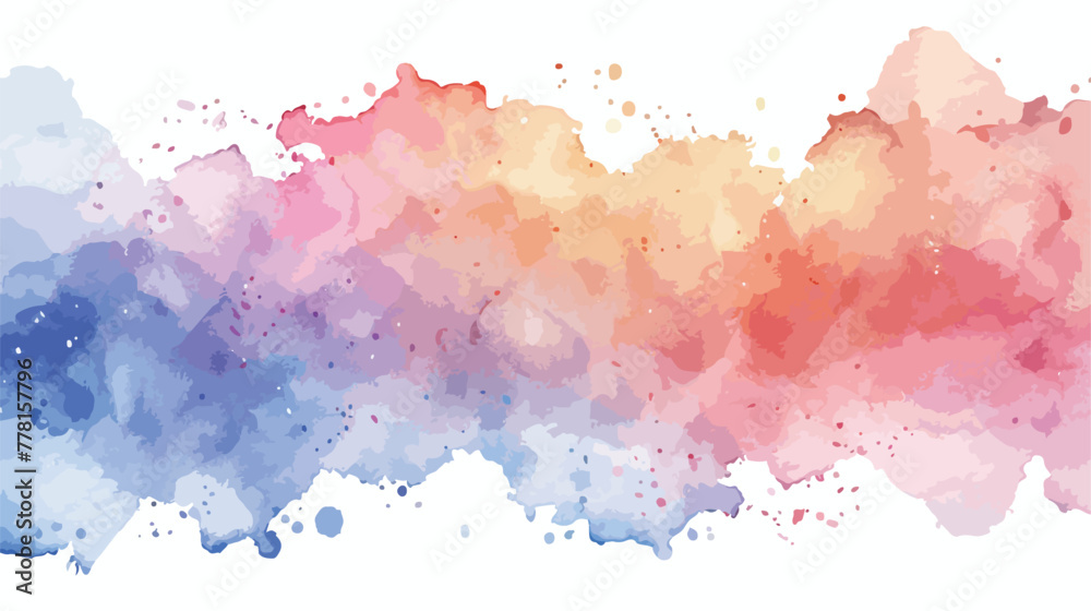 Watercolor Wash Background. Abstract watercolor art h