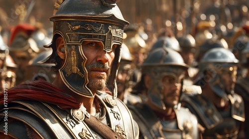 Viewers are transported to an alternate reality where the might of the Roman Empire is pitted against the technological prowess of robotic invaders, 3DCG