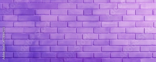 Lavender majorelle shiny clean metro brick wall background pattern with copy space for design blank 
