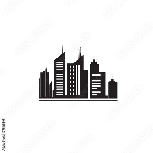 Real Estate Investment in cartoon  doodle style . Image for t-shirt  web  mobile apps and ui. Isolated 2d vector illustration in logo  icon  sketch style  Eps 10  black and white. AI Generative