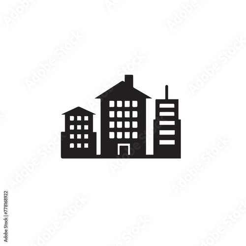 Real Estate Investment in cartoon, doodle style . Image for t-shirt, web, mobile apps and ui. Isolated 2d vector illustration in logo, icon, sketch style, Eps 10, black and white. AI Generative