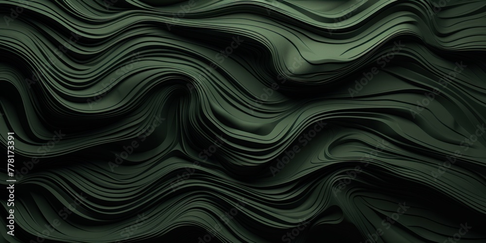 Olive abstract dark design majestic beautiful paper texture background 3d art