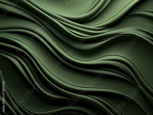 Olive abstract dark design majestic beautiful paper texture background 3d art