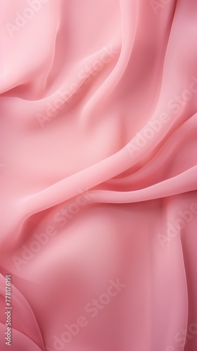 Pink soft chiffon texture background with blank copy space design photo backdrop