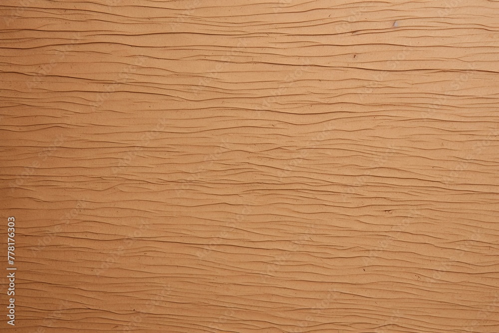 A close up texture of crumpled and creased brown paper surface background for design and wallpaper. Generative AI. A close up texture of crumpled and creased brown paper surface background for design and wallpaper. Generative AI.