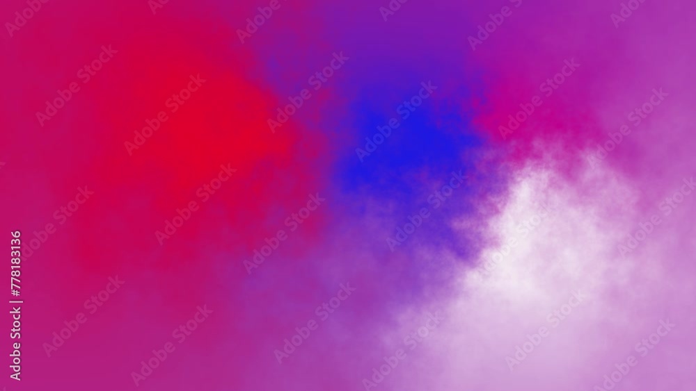 Mottled and cloudy motion gradient in red blue pink and white. Abstract background, overlay or design element. Mottled and cloudy motion gradient in red blue pink and white. Abstract background, overlay or design element.